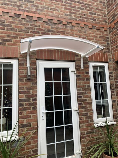 Arched Metal Door Canopy Free Nationwide Installation