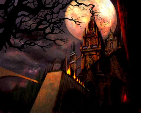 Scary Halloween Castle