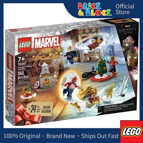 Lego 76267 Avengers Advent Calendar Lego Marvel Super Heroes Shopee