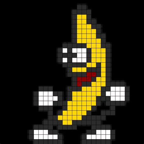 Pixel Art Banane 31 Idées Et Designs Pour Vous Inspirer En Images