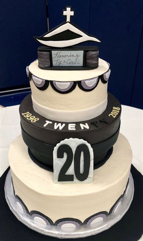 Church anniversary cakes ideas 57225 church anniversary ca. 20th anniversary celebration cake for Pastor Ty and Cindi ...