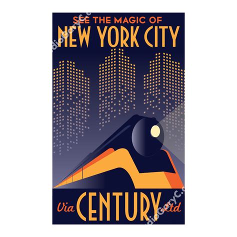 art deco travel posters new york 1920s - Google Search | Travel posters, Art deco posters ...