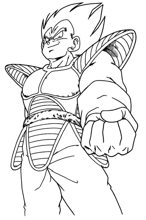 Desenhos Para Pintar E Colorir Dragon Ball Z Imprimir Desenho 009