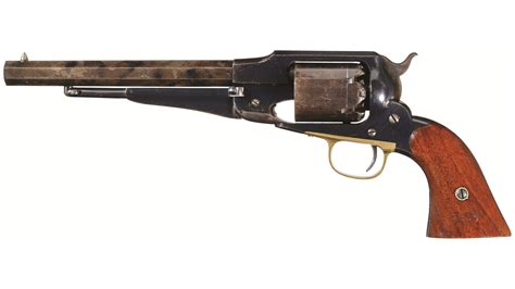 Martially Marked Civil War Remington New Model Army Revolver Rock
