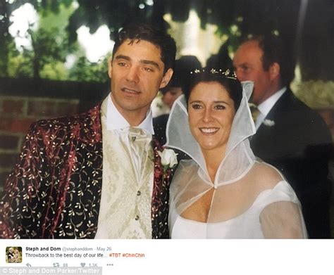 Gogglebox S Steph And Dom Parker Look Unrecognisable In Flashback Wedding Photo On Twitter