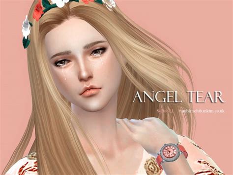 The Sims Resource Angel Tear By S Club Sims 4 Downloads