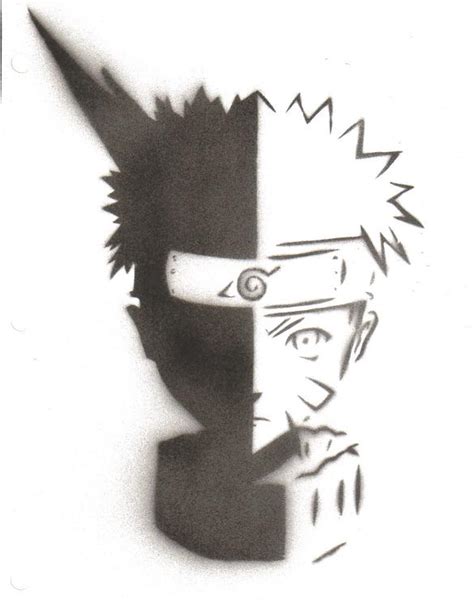 Naruto Stencil By Quietzs On Deviantart