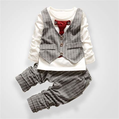 Bibicola Spring Autumn Childrens Clothing Sets Baby Boys Suit Custome