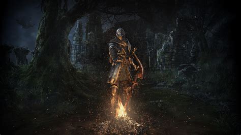 Dark Souls Bonfire Sword Warrior 4k Hd Games Wallpapers Hd Wallpapers