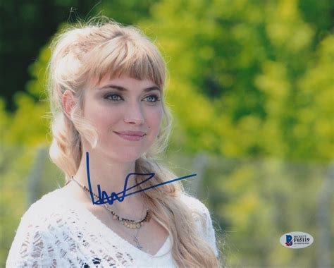 IMOGEN POOTS SIGNED X PHOTO NEED FOR SPEED BECKETT BAS AUTOGRAPH