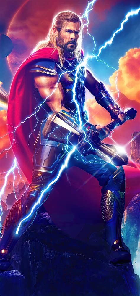 1080x2280 Thor In Love And Thunder 5k One Plus 6huawei P20honor View