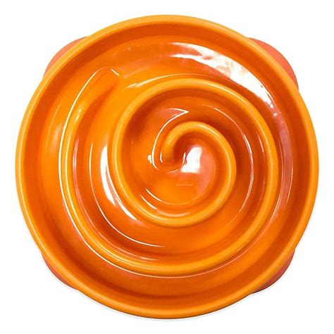 Find out what causes bloat in labs and other dogs, the signs, and how to help prevent it. Outward Hound Mini Fun Feeder In Summer Orange | Dog food ...