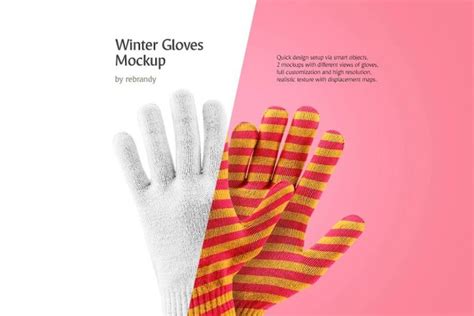 Download 8+ Best Gloves Mockup PSD for Branding - Graphic Cloud
