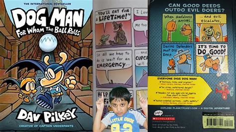 Dav pilkey reads an exclusive excerpt from his new book, 'cat kid comic club' march 2, 2021 05:15. Dog Man: For Whom the Ball Rolls: Full Book Reading ...