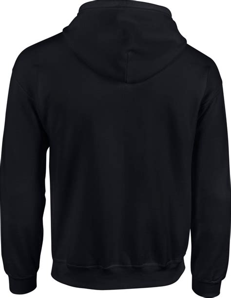 Heavy Blend Full Zip Hooded Sweatshirt Black Besticken Und Bedrucken