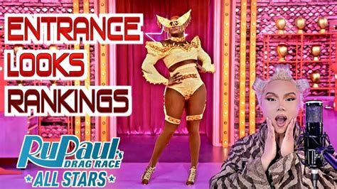 Rupaul S Drag Race Allstars Entrance Look Ranking Youtube