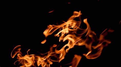 Download Wallpaper 1280x720 Fire Flame Flames Darkness Hd Hdv 720p