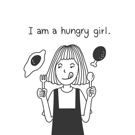 3 Free Hungry Girl And Hungry Illustrations Pixabay