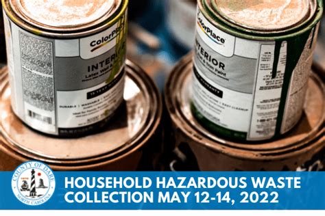 Dare County To Host Household Hazardous Waste Collection May 12 14