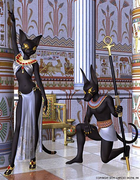 12 Anubis And Anput Ideas Anubis Egyptian Art Egyptian Gods