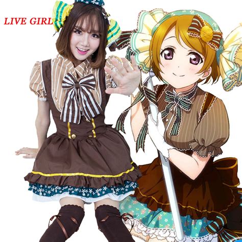 Lovelive Hanayo Koizumi Costume Love Live Koizumi Hanayo Cosplay Girls Marine Anime Halloween