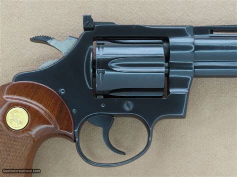 1976 Vintage Colt Diamondback Revolver In 38 Special W 4 Inch Barrel