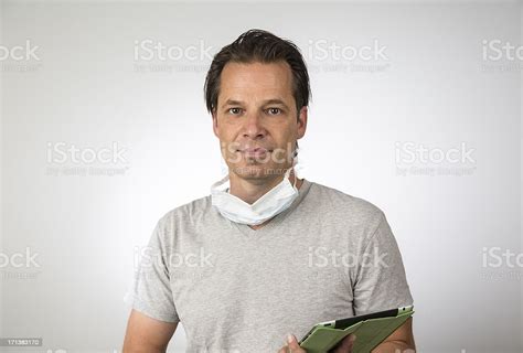 Medical Doctor Portrait On White Stock Photo Download Image Now