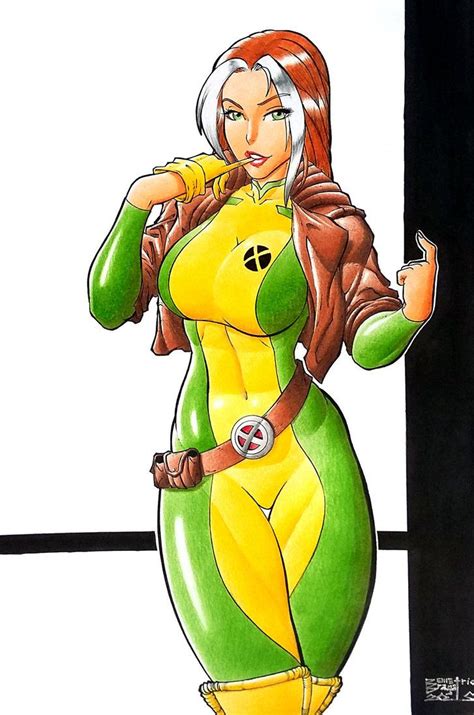 Rogue By DemetrioBraga On DeviantArt Marvel Rogue Psylocke Rogues