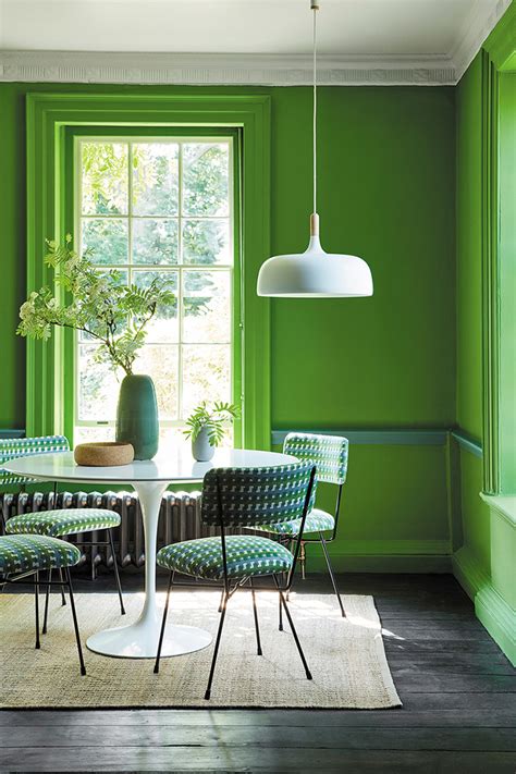 Get inspired by color combination painting with pastels and create a design. Introducing 'Green'... - Little Greene Paint & Wallpaper Blog