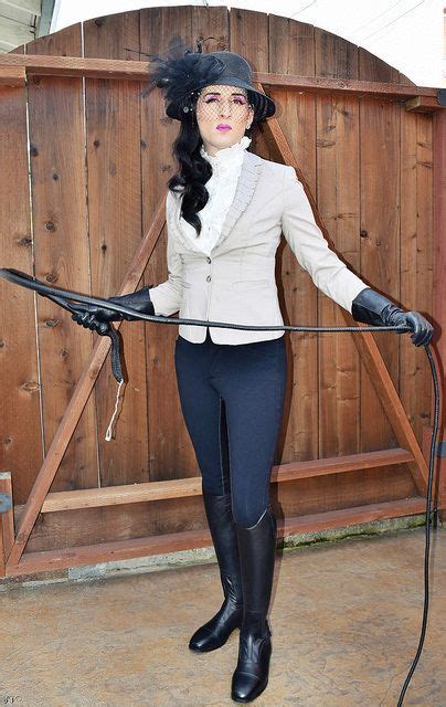 Intimidation Domination Equestrian Outfits Riding Boots Riding Habit