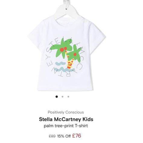 Stella Mccartney Kids Palm Tree Boys T Shirt Depop