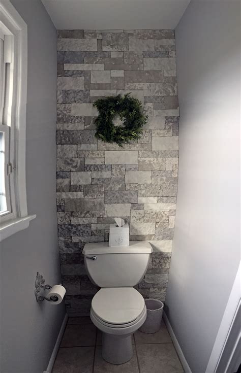 See more ideas about bathroom design, bathrooms remodel, bathroom accent wall. AirStone Bathroom Accent Wall - The Kelly Homestead