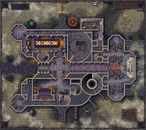 Castle Ravenloft Maps Roll20 Horgear