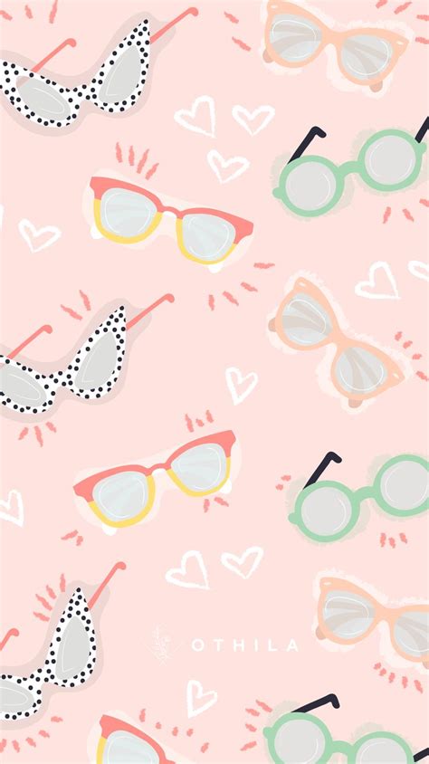 Glasses Gafas Anteojos Sunglasses Pinkwallpaper Pink Wallpaper Design Beautiful B