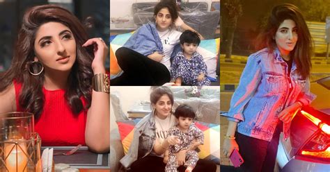 Beautiful Actress Fatimal Sohail Latest Clicks With Her Son 9th