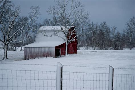 Snow Covered Barn 2 Photograph By Douglas Barnett Fine Art America