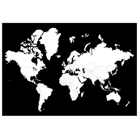 Mapa Del Mundo En Ai Royalty Free Stock Svg Vector