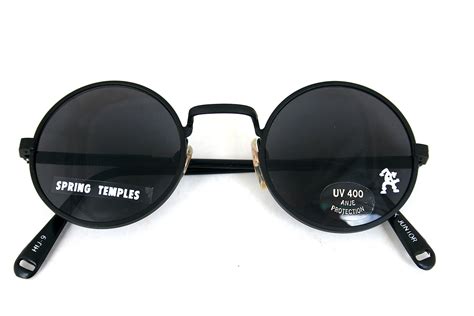 Round Black Metal Sunglasses Hi Tek Alexander Hjl9 Hi Tek Webstore