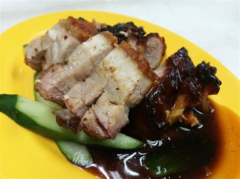 Siu Yuk Char Siu Barbecue Pork Stock Photos Free And Royalty Free Stock