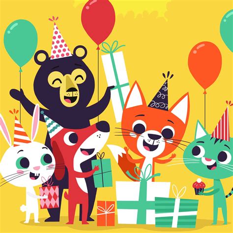 birthday illustration - Google Search | Illustration, Ilustrações ...