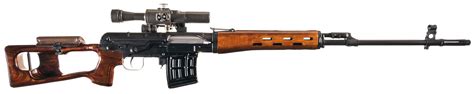 Ishevsk Svd Dragunov Infantry Sniper Rifle With Scope Rock Island Auction