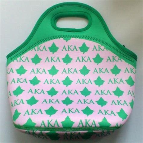 AKA Sorority Neoprene Lunch Bag Aka Sorority Alpha Kappa Alpha