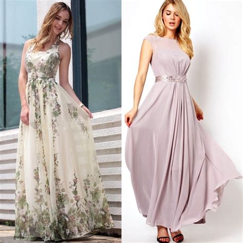 Since it usually takes place after 5 p.m., it's more formal than a daytime wedding, which may leave you wondering how to dress if you're a guest. Long Dresses For Guest Visitors | Seeur