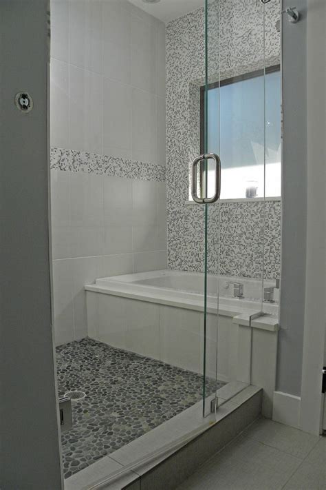 Check spelling or type a new query. Tub Shower Combo with Neutral Tones Stool Skylights ...