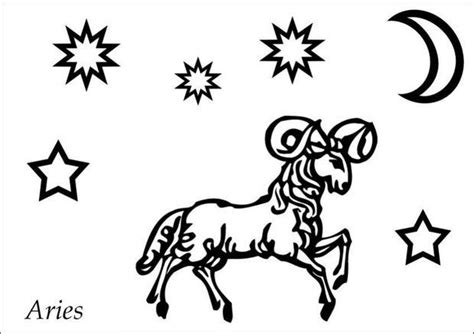 Add some colors of your imagination and make this aries coloring page nice and colorful. Aries coloring pages - Hellokids.com