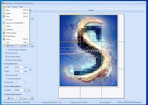 Ronyasoft Poster Printer 3227 Download Review Screenshots