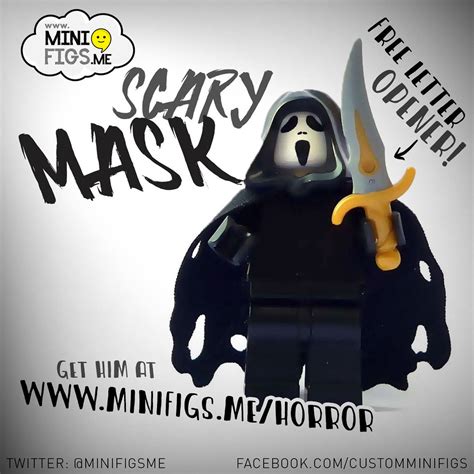 Lego Scream Head Custom Minifigure Oh The Horror Series Flickr