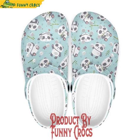 Cute Panda Pattern Crocs Shoes Discover Comfort And Style Clog Shoes
