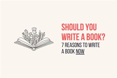 Should You Write A Book Why Write A Book Now