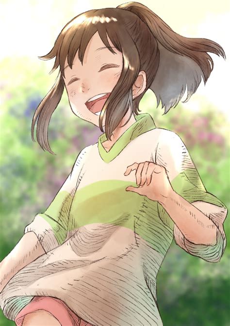 Ogino Chihiro Sen To Chihiro No Kamikakushi Drawn By Hakumai Hakumai Art Danbooru